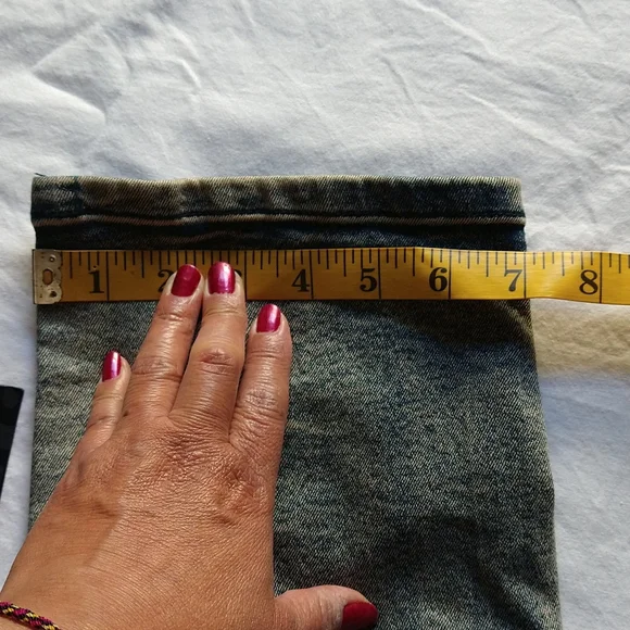 🔥 NEW Reason New York Stone Washed Flexable Denim Skinny Motorcycle Style Jeans - Picture 7 of 7